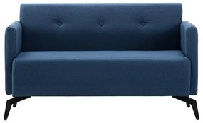 Stylowa 2-osobowa sofa Rivena 2X - niebieska