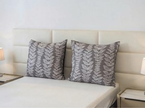 Mikroflanelowa poszewka na poduszkę KAVOLO 40x50 cm, szara