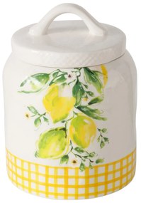 Ceramiczny pojemnik kuchenny w cytryny, LEMONY