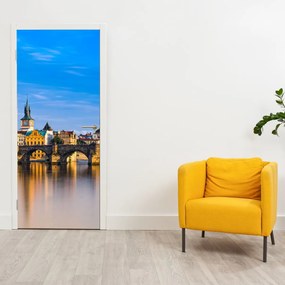 Fototapeta na drzwi - Most Karola (95x205cm)