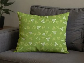 Poszewka na poduszkę z mikrofibry TREVA 50x70 cm, zielona