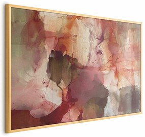 Plakat Wiosenna kompozycja 42x29,7 cm z ramą złotą bez marginesu ARTGEIST B