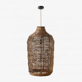 Lampa Sufitowa Ogrodowa Arantxa Miel - Czarna & Ø40 Cm Arantxa - Sklum