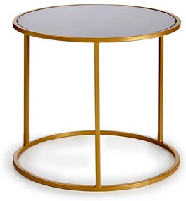 Zestaw stolików kawowych do salonu LUVO, metal, 2 sztuki