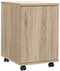 Klasyczny kontenerek pod biurko dąb sonoma P2-D18