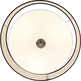 Inteligentna lampa sufitowa czarna z białą 50 cm z 3 WiFi A60 - Drum Duo