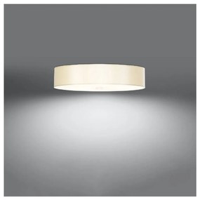 Biała lampa sufitowa ze szklanym kloszem ø 60 cm Herra – Nice Lamps
