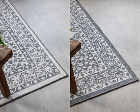 Dywan dwustronny zewnętrzny Gemini Alladyn szaro-kremowy 80 cm x 150 cm