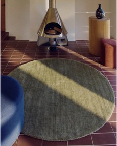 Zielony okrągły dywan ø 200 cm Empuries – Kave Home