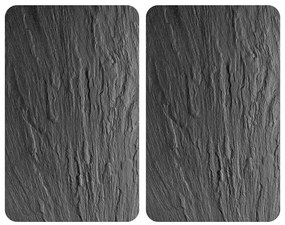 Szklane płyty ochronne SLATE XL na kuchenkę – 2 sztuki, WENKO