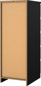 Komoda Naia 5S czarny mat