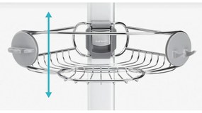 Simplehuman Narożny uchwyt prysznicowy