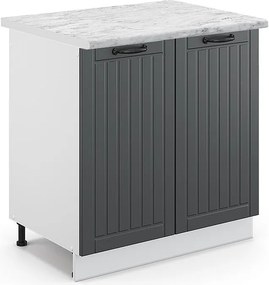 Szafka narożna beton 75.6x60x81.6 r-line