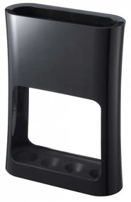 Czarny parasolnik YAMAZAKI Oval
