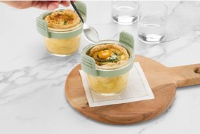 Szklane formy do pieczenia zestaw 4 szt. ø 9,5 cm – Lékué