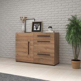 Komoda TULLIA 120 cm do Salonu Sypialni Dąb