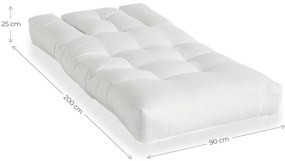 Beżowy fotel rozkładany odpowiedni na zewnątrz Karup Design OUT™ Hippo Beige