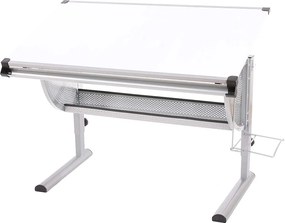 Biurko szkolne Preston,  biały