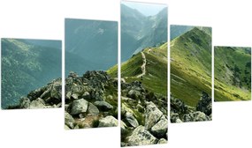 Obraz - Krajobraz górski (125x70 cm)