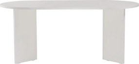 Stół z półmatowym wykończeniem 89,5x180 cm Sablin – Kalune Design