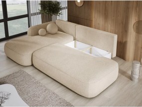 Narożnik BABU z funkcją spania układ L Lewy Tkanina NOWORNEVER 06