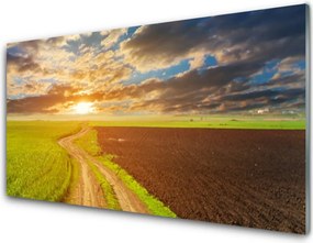 Panel Szklany Horyzont nad Złotym Polem