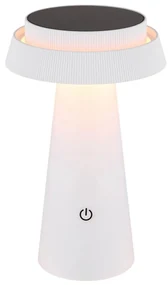 Globo 36624W - LED Ściemn. solarna dotykowa lampa LED/4W/3,7W IP54 biały