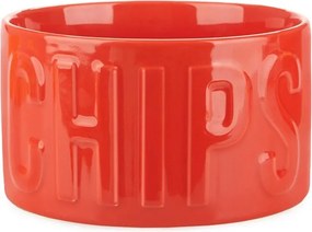Czerwona ceramiczna miska do serwowania 1 l Chips – Balvi