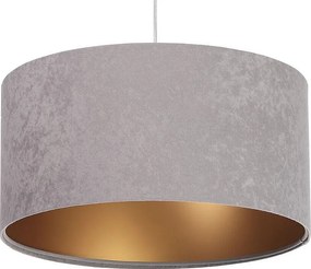 Lampa wisząca HOME 40 szara/złota