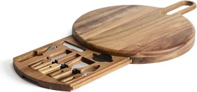 Drewniana deska do sera 46 x 36 cm Blera – Kave Home