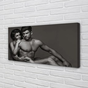 Zdjęcie na płótnie Spotkanie Kobiety i Mężczyzny