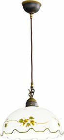 Kolarz 731.30.111 - Żyrandol na lince NONNA 1xE27/75W/230V śr. 30 cm wino