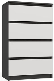 Nowoczesna komoda z szufladami antracyt G9-G17