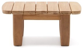 Stolik ogrodowy z litego drewna tekowego 70x70 cm Tirant – Kave Home