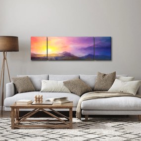 Obraz - O świcie (170x50 cm)