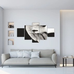 Obraz dłoni (125x70 cm)