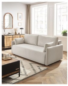 Beżowa rozkładana sofa 211 cm Marcel – Bobochic Paris