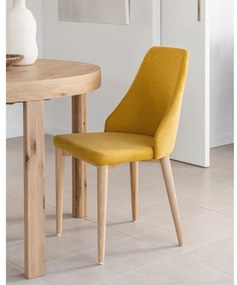 Musztardowe krzesło Rosie – Kave Home