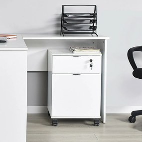 Komoda na kółkach White