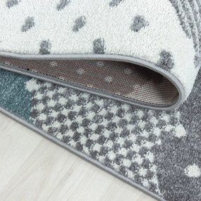 Niebiesko-szary dywan dziecięcy 80x150 cm Bambi – Ayyildiz Carpets
