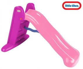 Little tikes duża różowa zjeżdżalnia