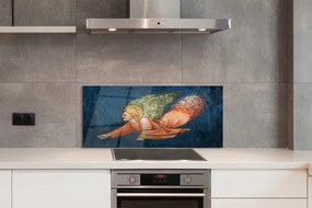 Szklany Panel Skrzydlaty Anioł - Dzieło Sztuki