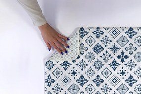 Antypoślizgowy dywanik łazienkowy Antypoślizgowy dywanik łazienkowy Kwiaty Abstrakcja