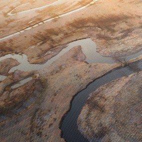 Obraz - Świt nad meandrami (170x50 cm)