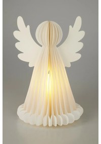 Świąteczna dekoracja świetlna Anioł, 28 cm, 6 diod LED, na baterie, timer