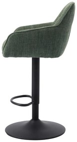 Zielone hokery zestaw 2 szt. (wysokość siedziska 69 cm) Avola – Unique Furniture
