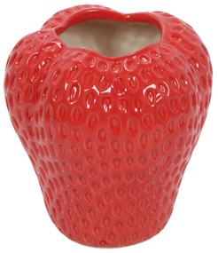Ceramiczny wazon truskawka MUZ, 16 cm