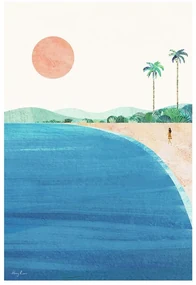 Plakat 30x40 cm Paradise Beach – Travelposter
