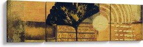 Obraz - Liść miłorzębu (170x50 cm)