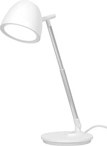 Biała regulowana lampka LED na biurko - 3X A686 A9-W97